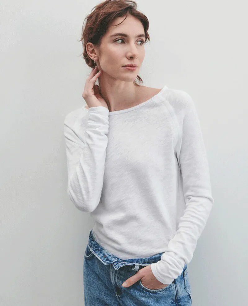 American Vintage Sonoma Cosmos Blue Long Sleeve T-Shirt