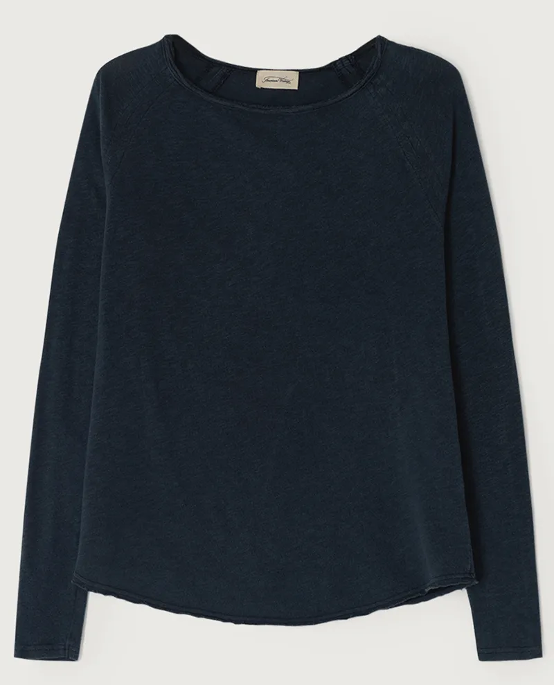 American Vintage Sonoma Cosmos Blue Long Sleeve T-Shirt