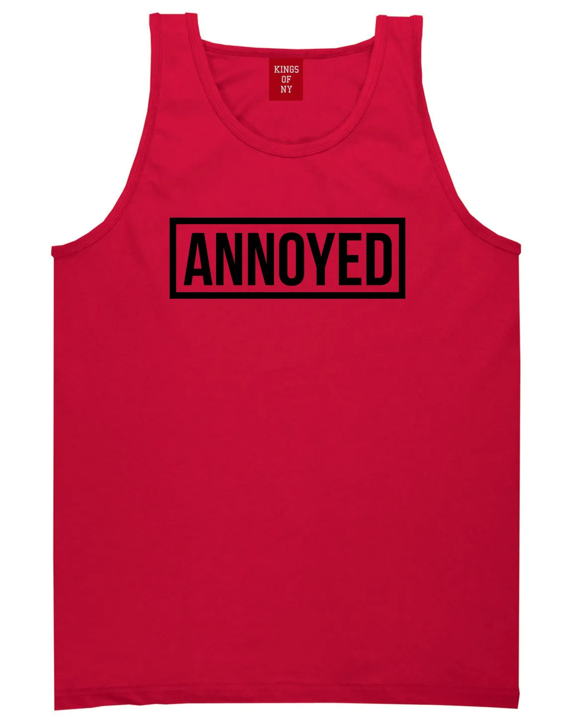 Annoyed Mens Tank Top Shirt