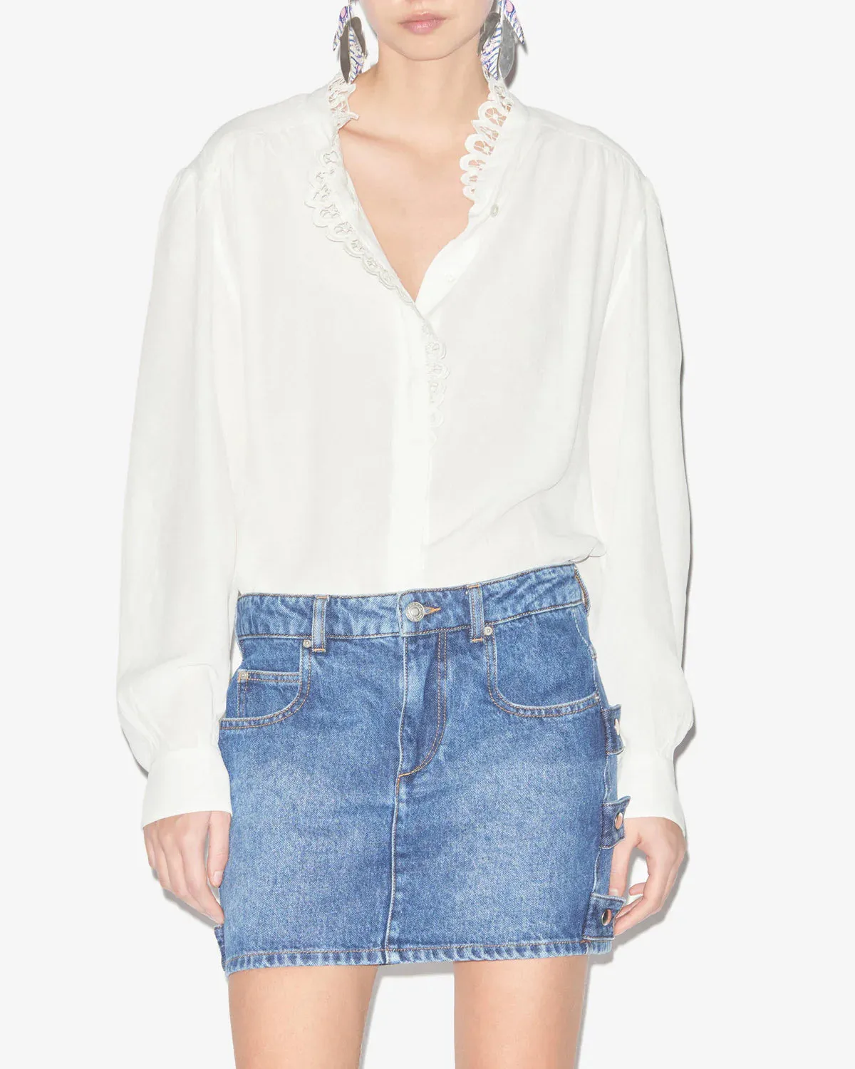 Estela Top in White