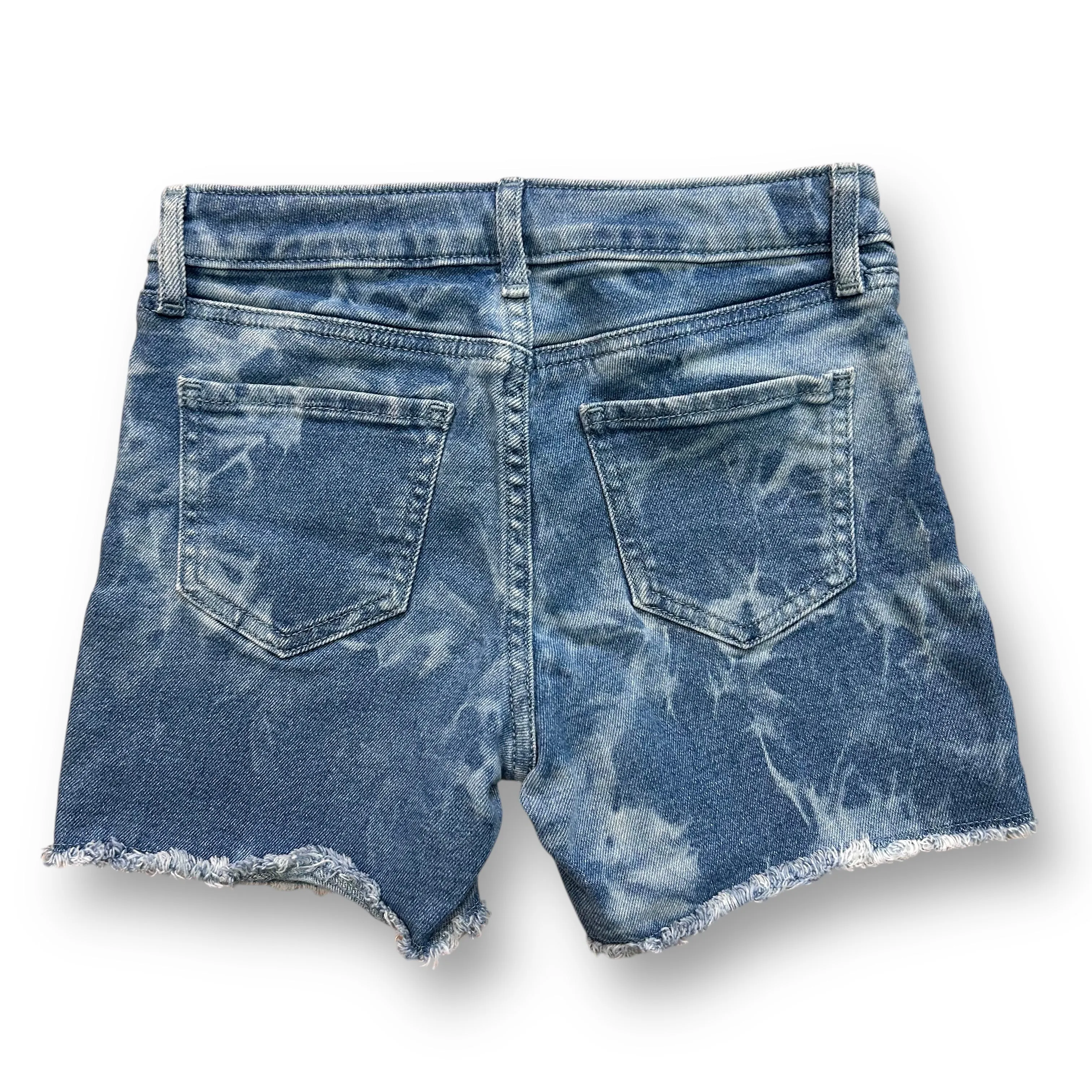Girls Gap Size 10 Stonewashed Denim Midi Short Jean Shorts