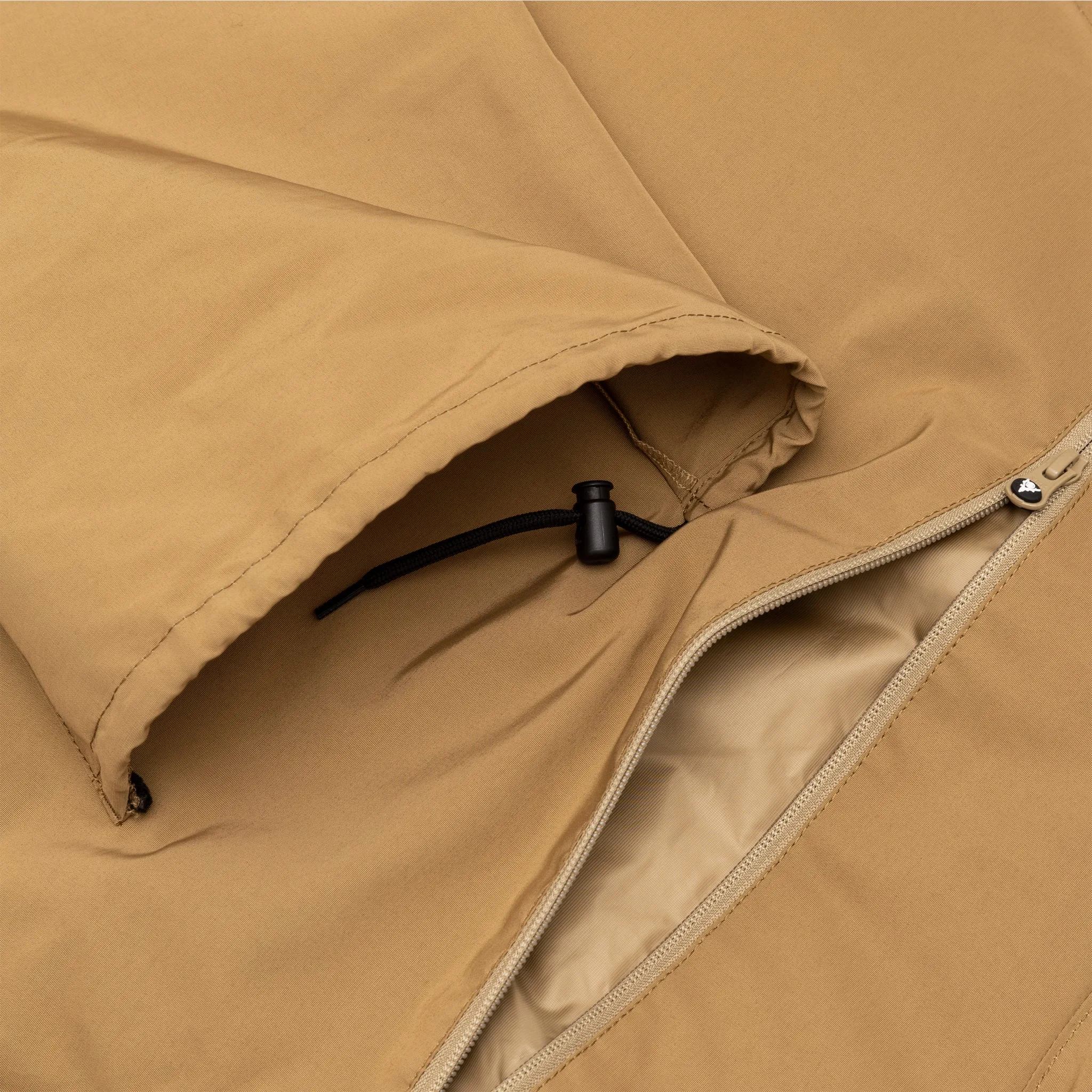 GROSGRAIN MULTI-POCKET ZIPPED DOWN VEST