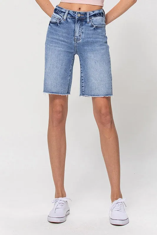 High Rise Biker Shorts