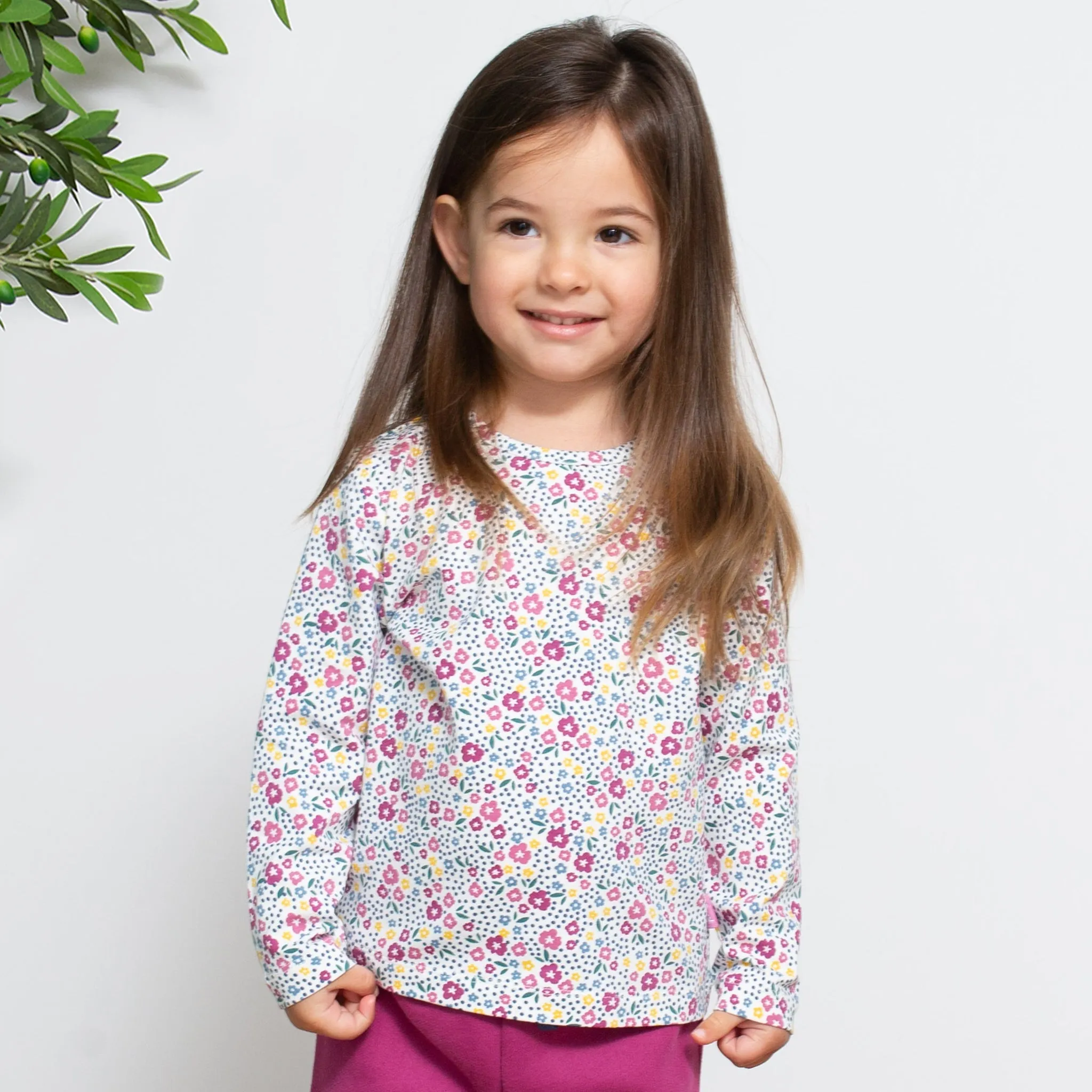 Home ditsy t-shirt