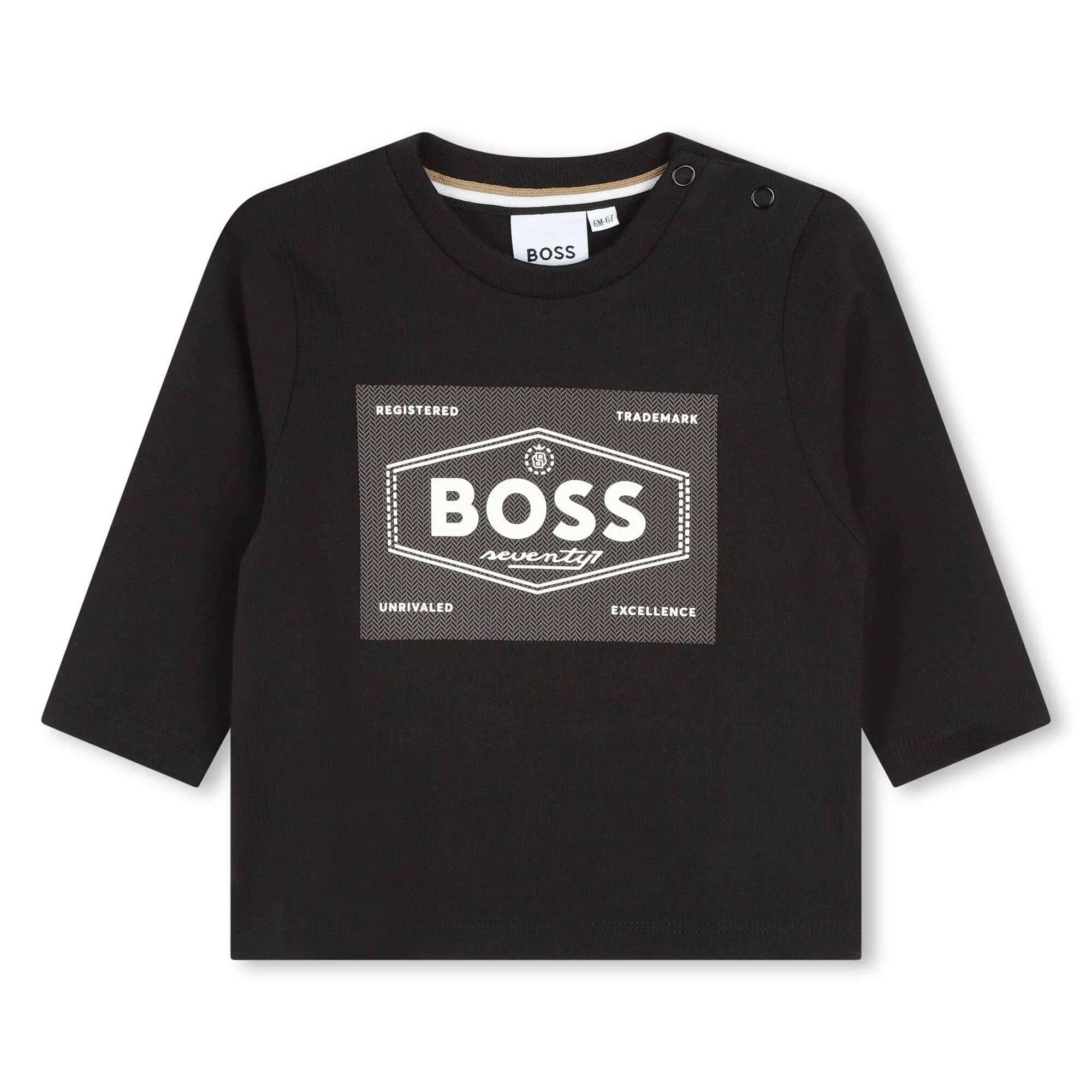 Hugo Boss Black Long Sleeve Top