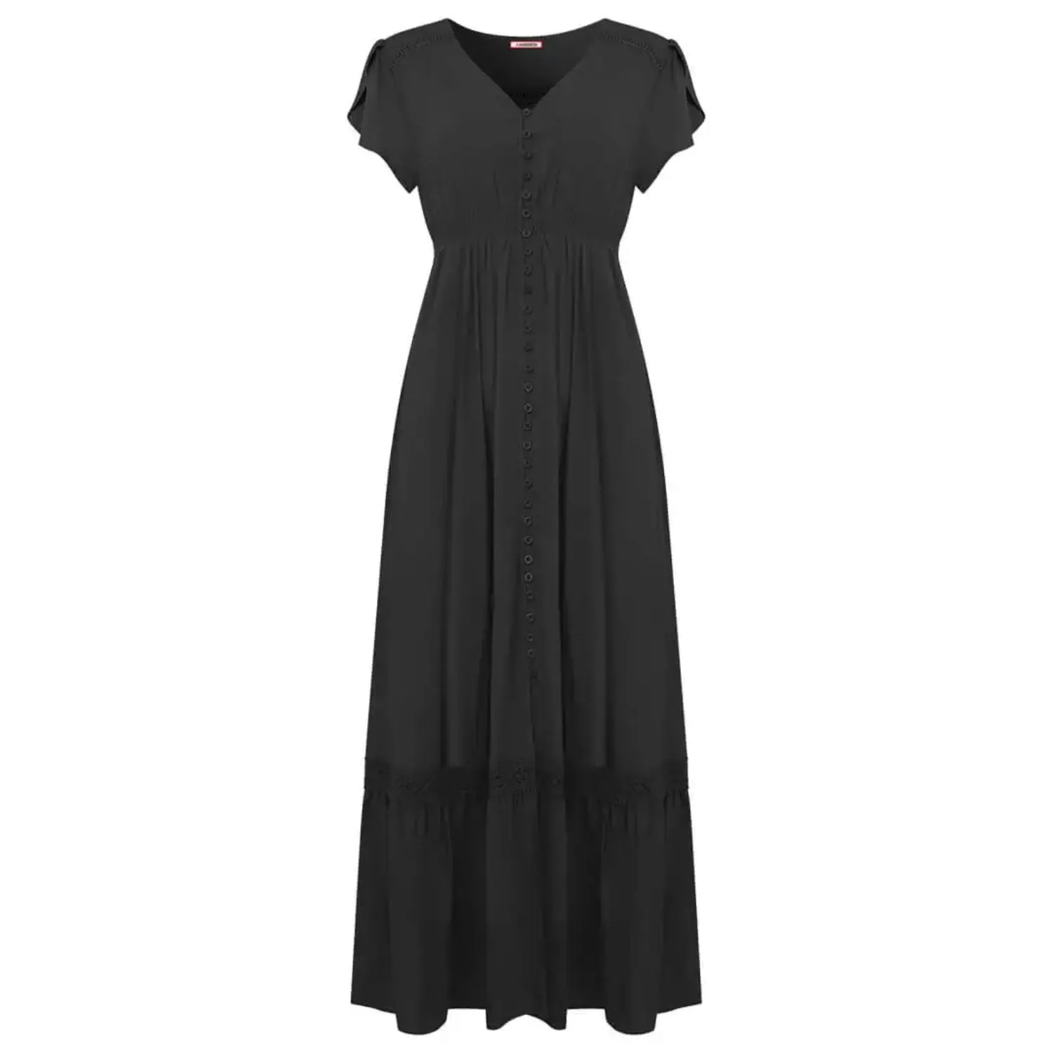 Joe Browns 12 Black The Ultimate Boho Maxi Dress