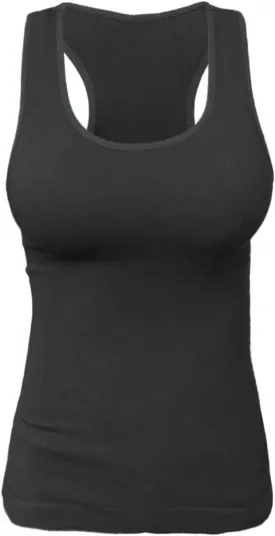 KMystic Rib Racerback Tank Top Camisole One Size