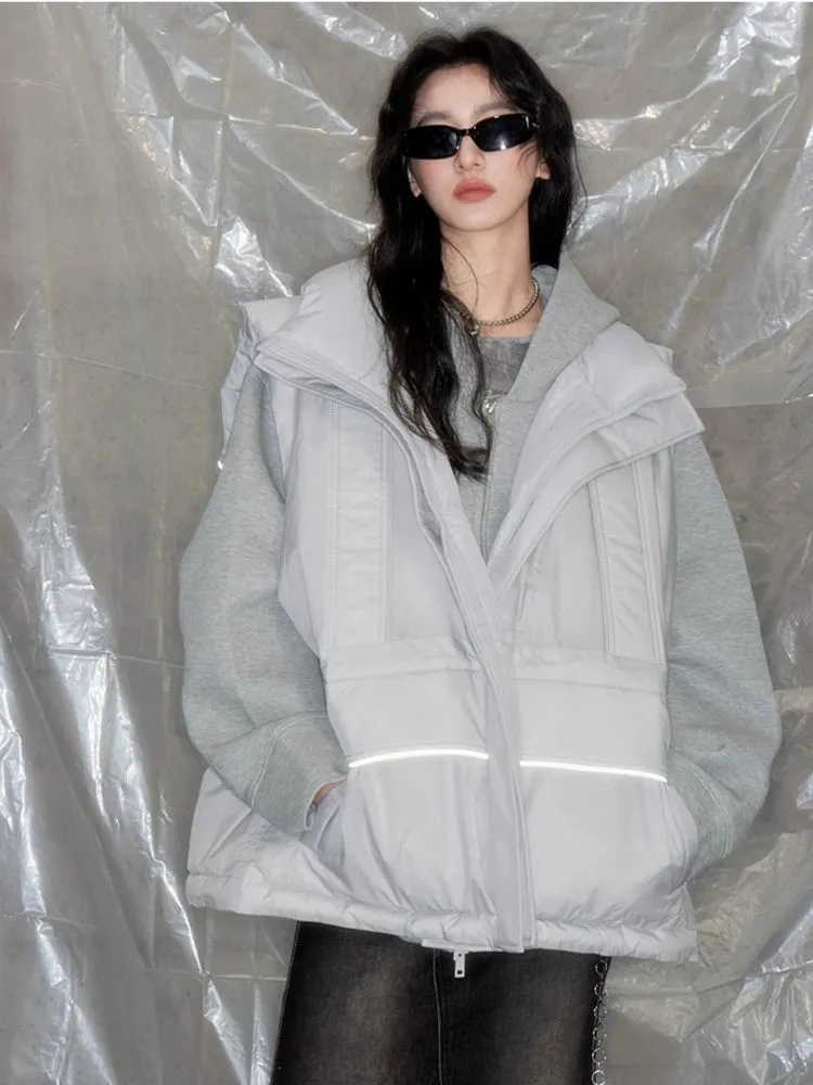 Loose Box Oversized Down Vest【s0000005621】