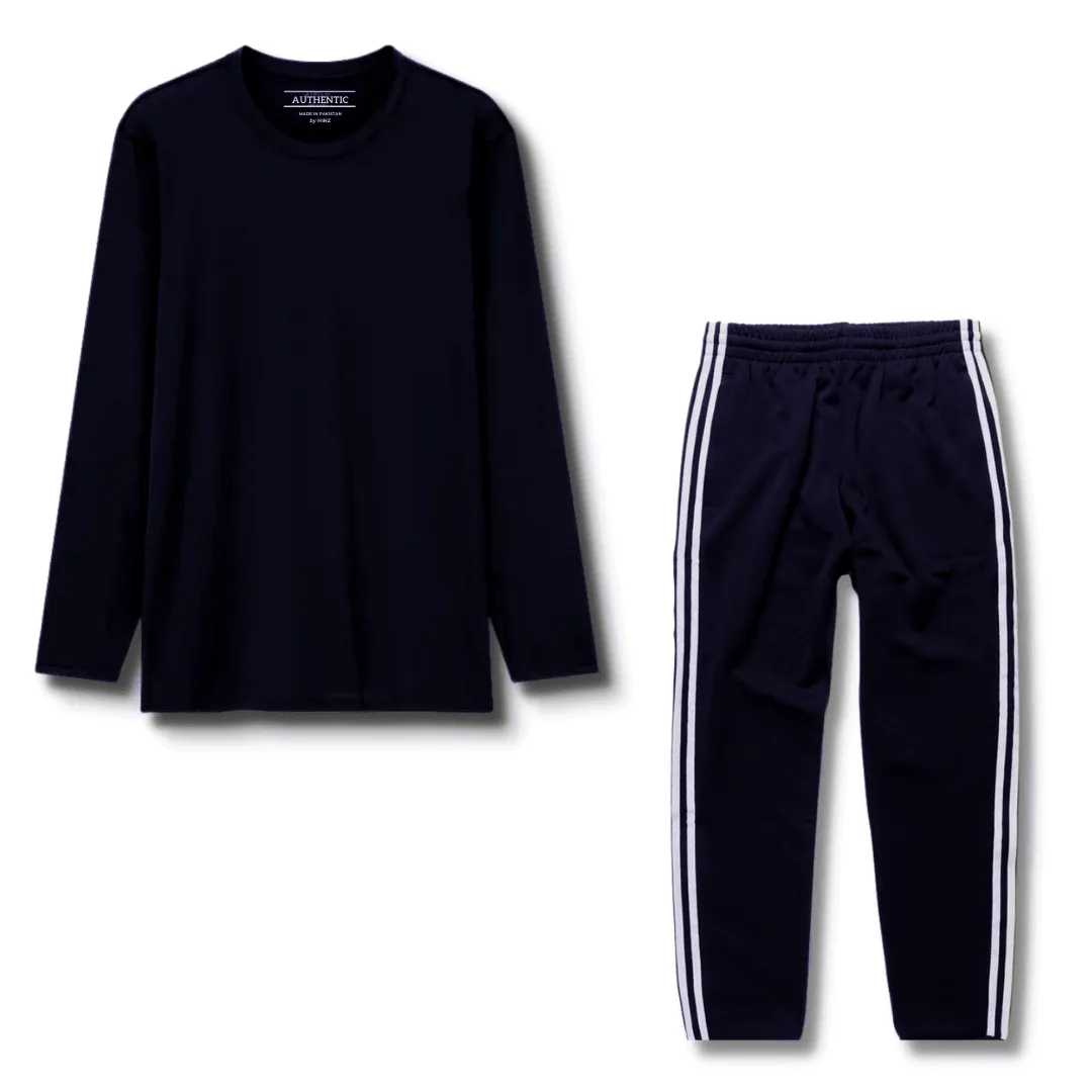 Men's Essential Night Suit (Full Sleeves)