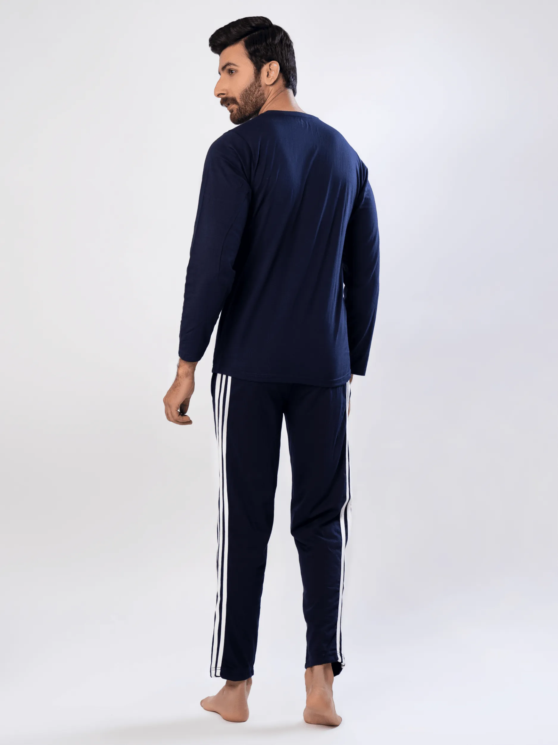 Men's Essential Night Suit (Full Sleeves)