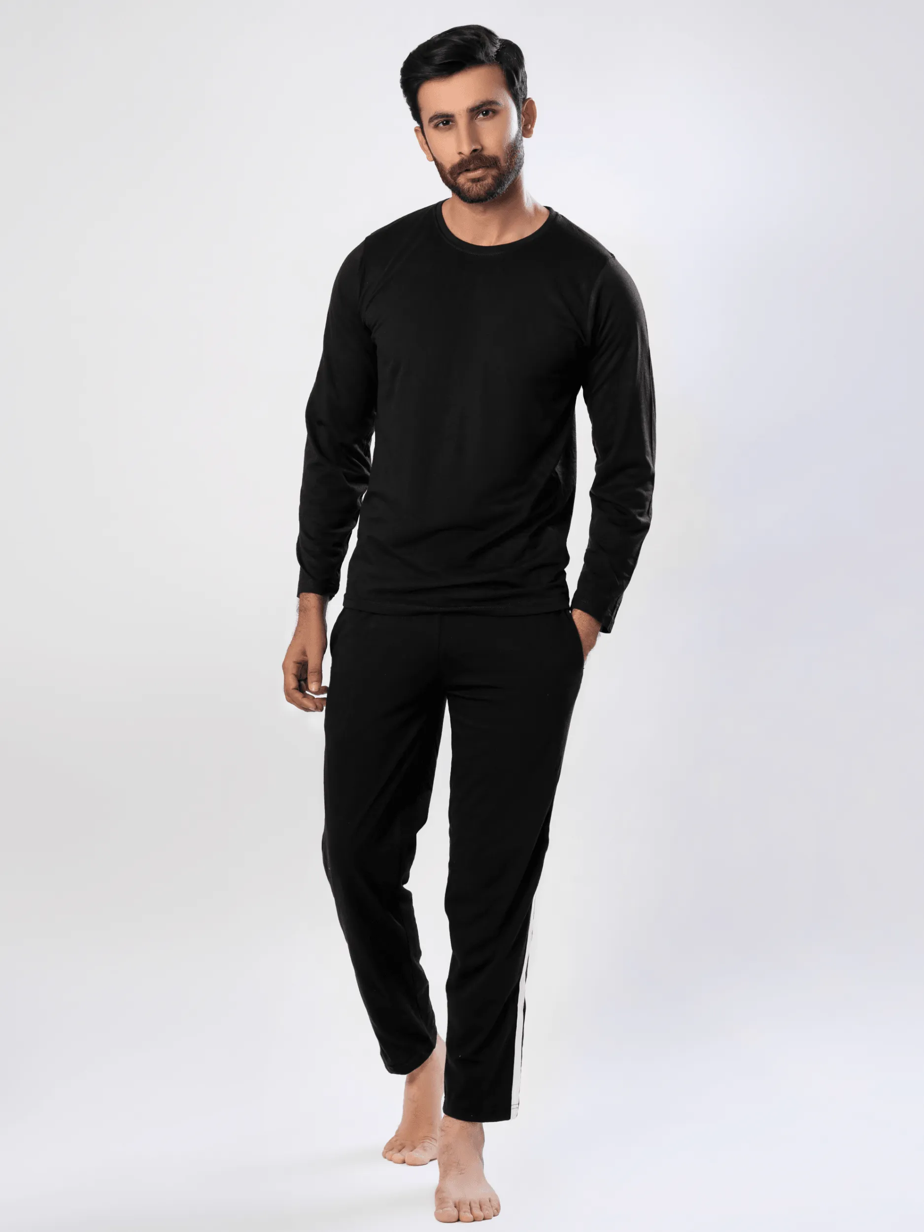 Men's Essential Night Suit (Full Sleeves)
