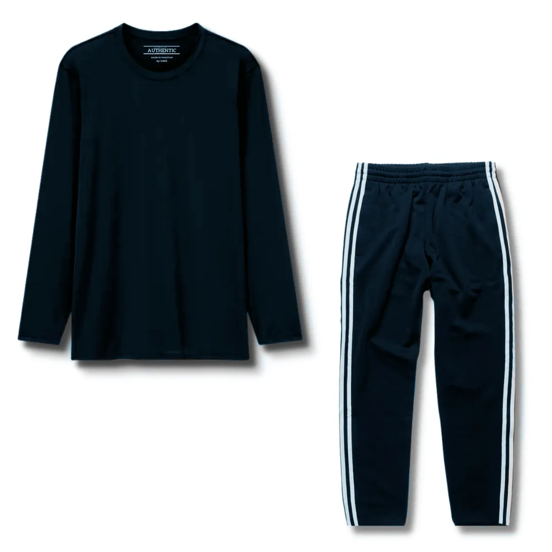 Men's Essential Night Suit (Full Sleeves)