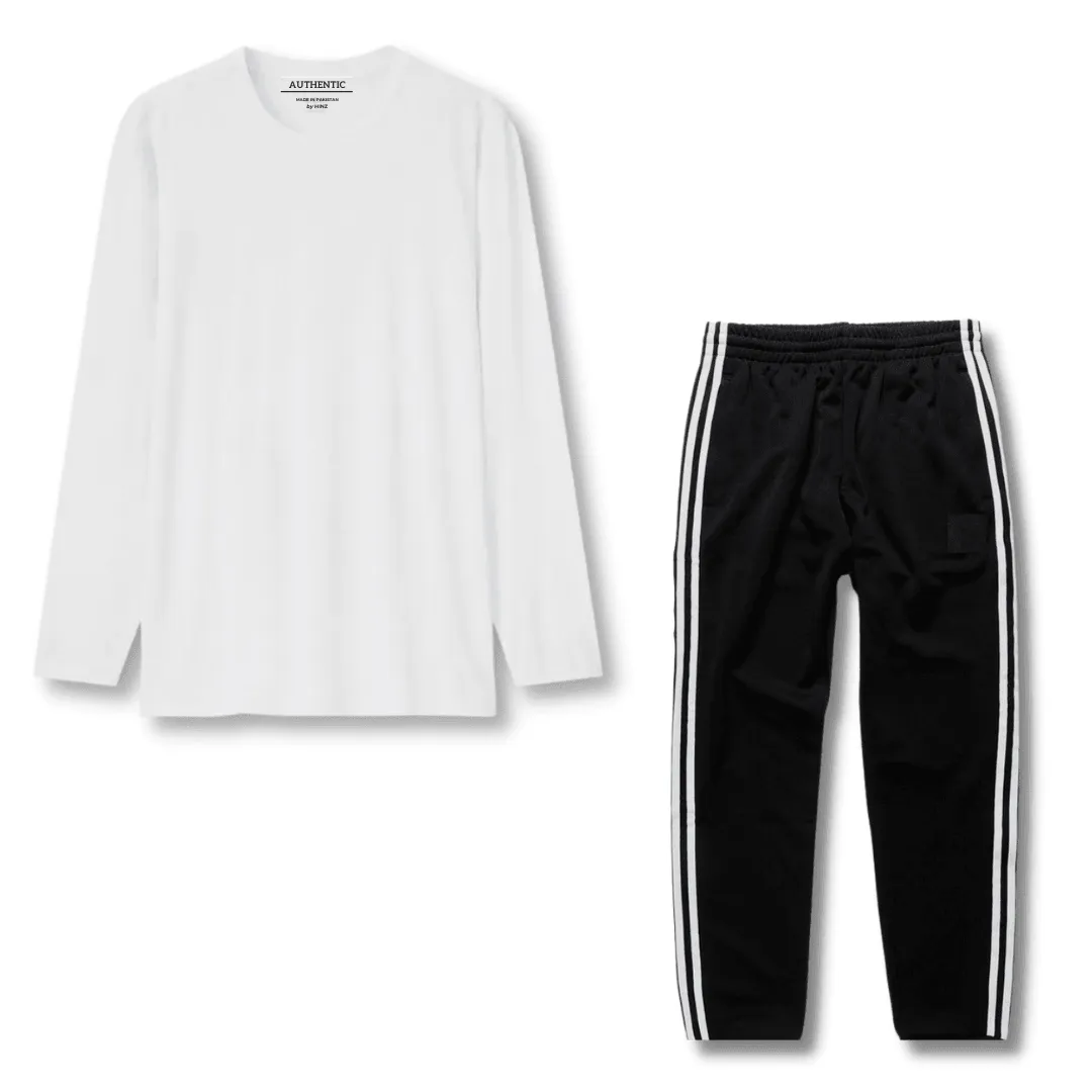 Men's Essential Night Suit (Full Sleeves)