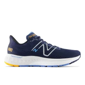 Men's New Balance Fresh Foam X 880v13 Color: Nb Navy with Heritage Blue and Hot Marigold