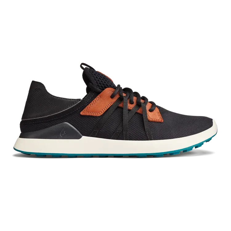Men's Olukai Manele Color: Black / Dark Shadow