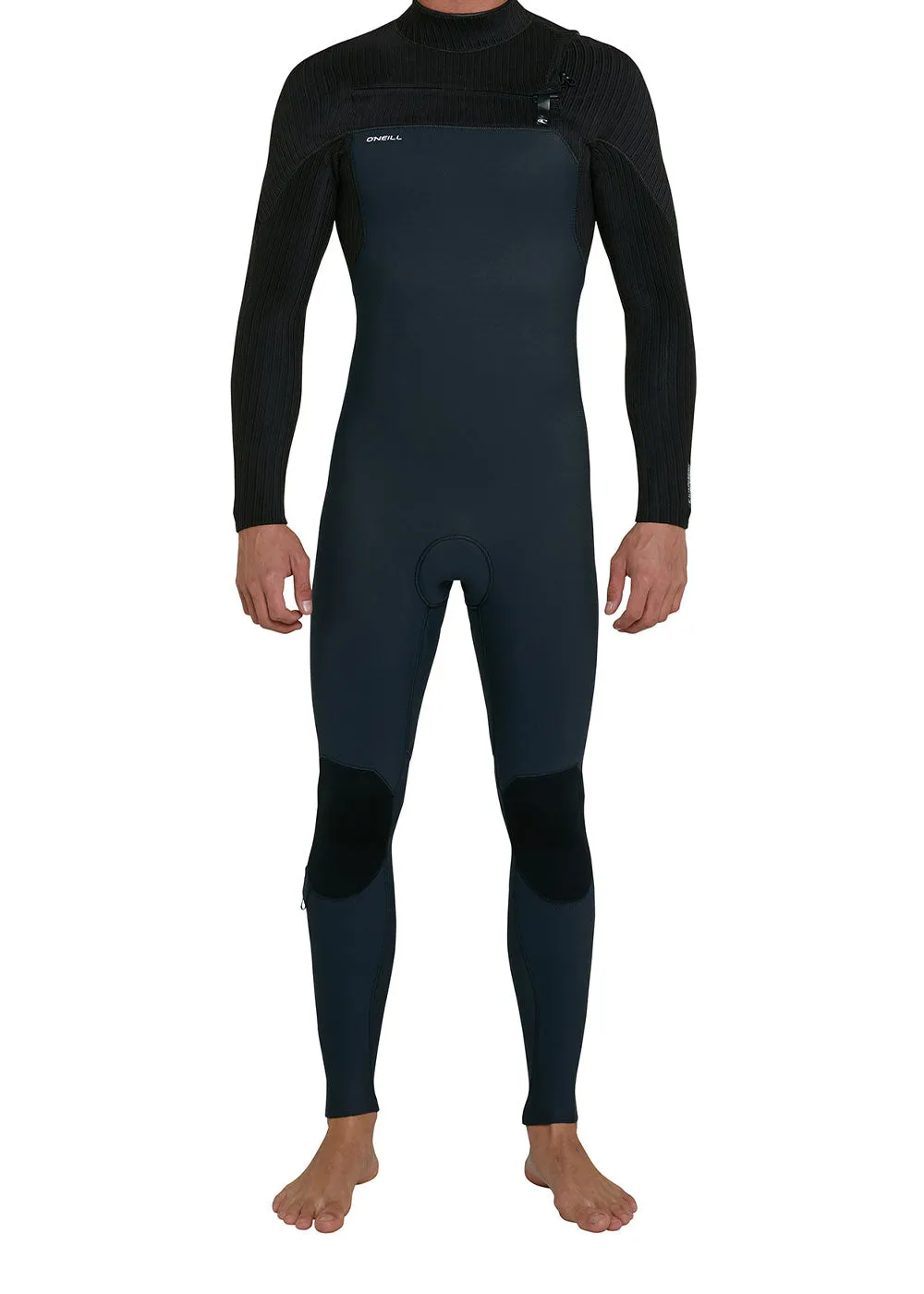 ONeill Mens Hyperfreak 3/2mm  Chest Zip Steamer Wetsuit