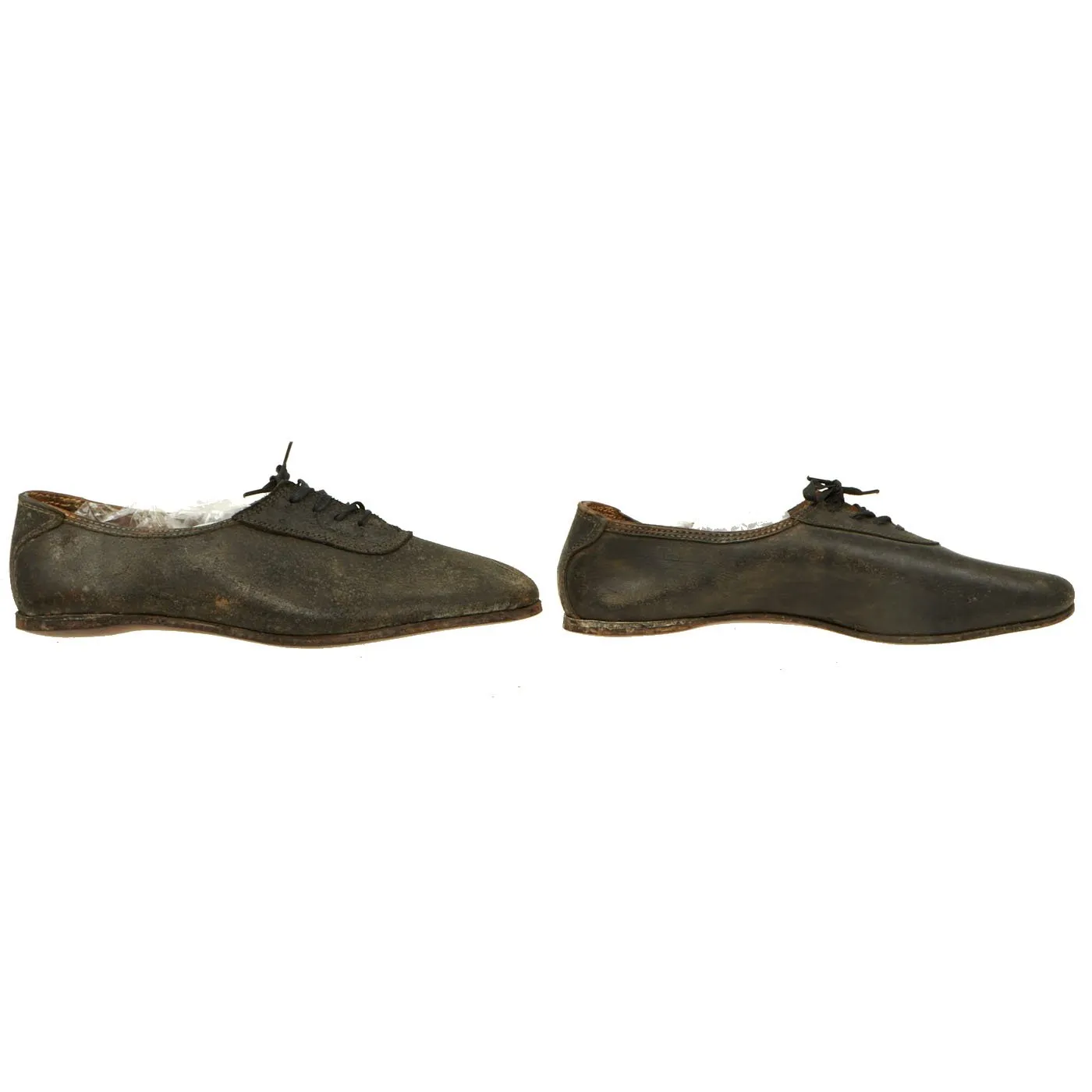 Original Unissued WWII German Issue 1943 dated ”Laufschuhe” Running Shoes - RBN Numbered