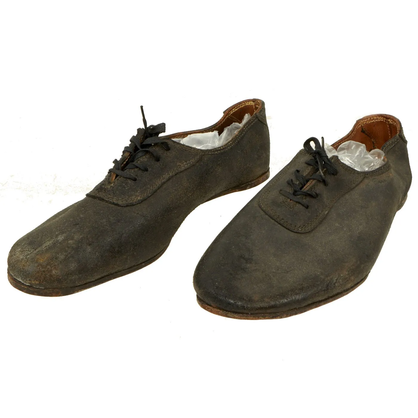 Original Unissued WWII German Issue 1943 dated ”Laufschuhe” Running Shoes - RBN Numbered