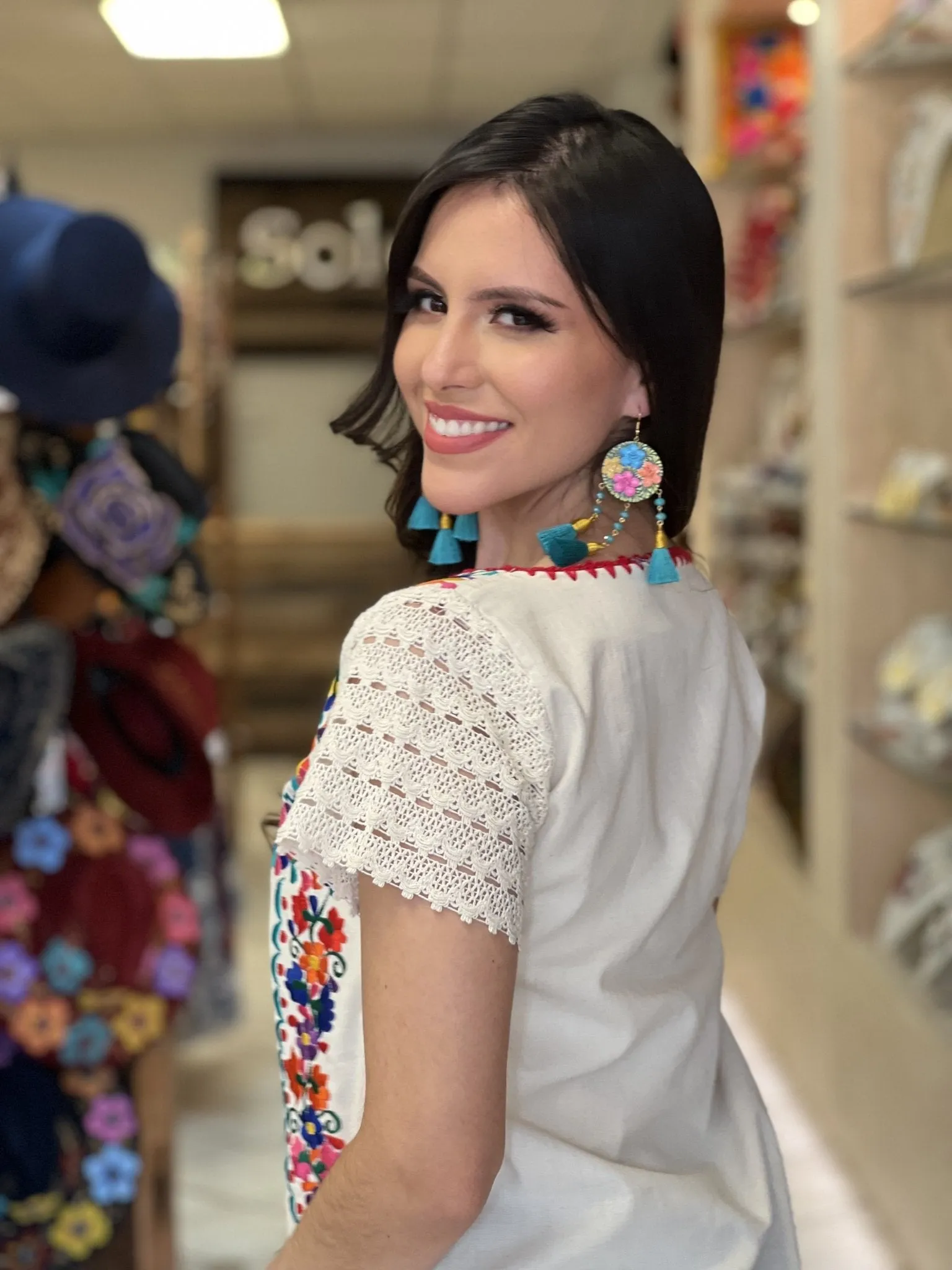 Otomi Floral Blouse