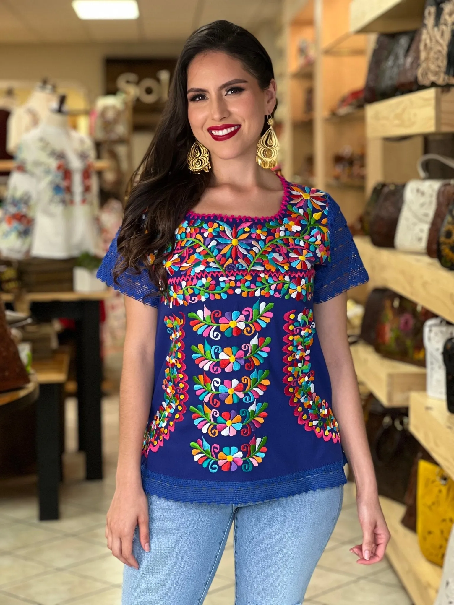 Otomi Floral Blouse