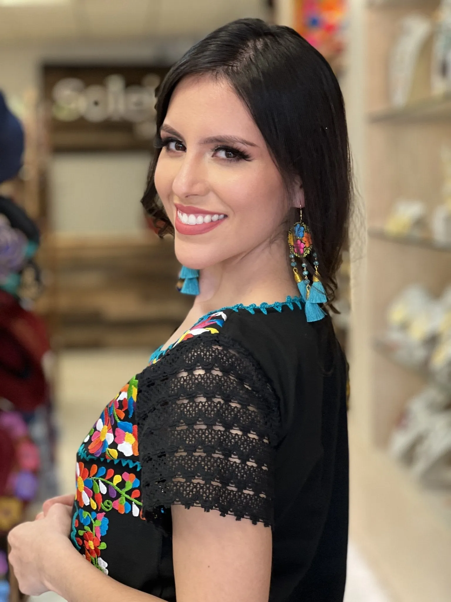 Otomi Floral Blouse
