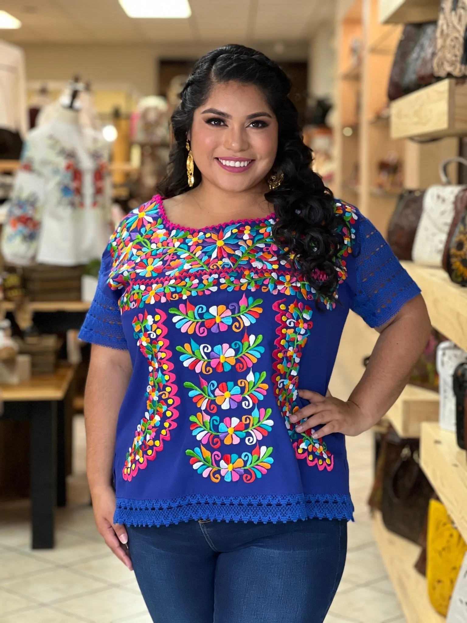 Otomi Floral Blouse