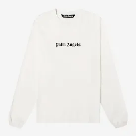 Palm Angels Logo Long Sleeve T-Shirt