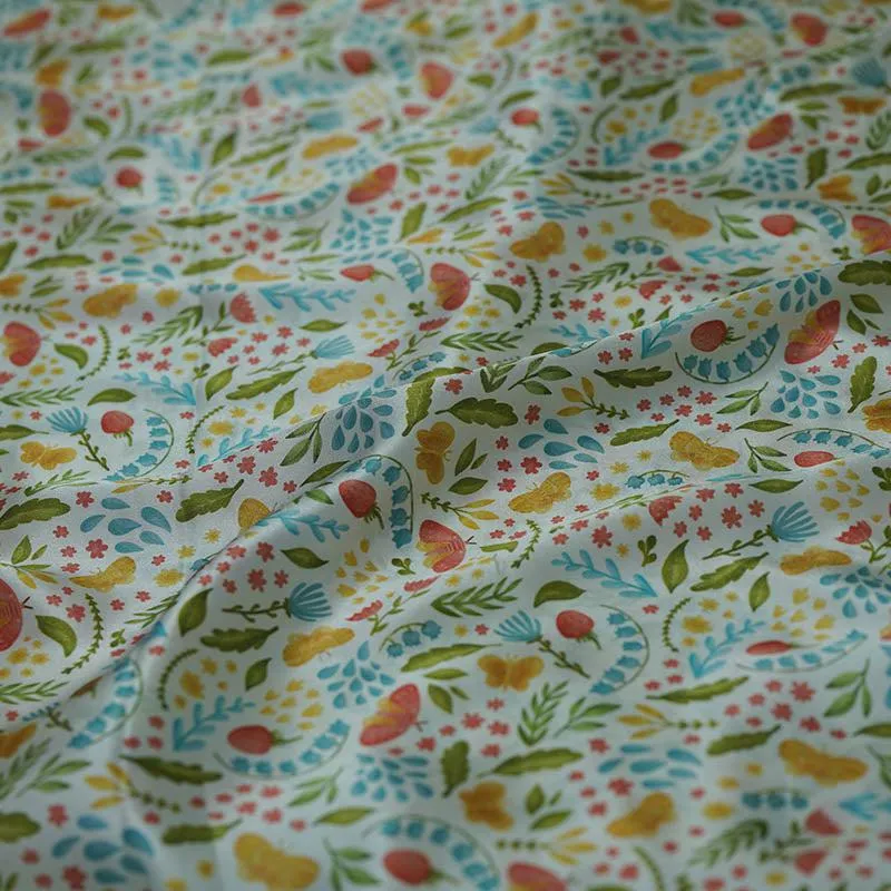 Print Silk Fabric 19 Momme - 2024 New Pattern