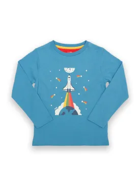 Rainbow rocket t-shirt