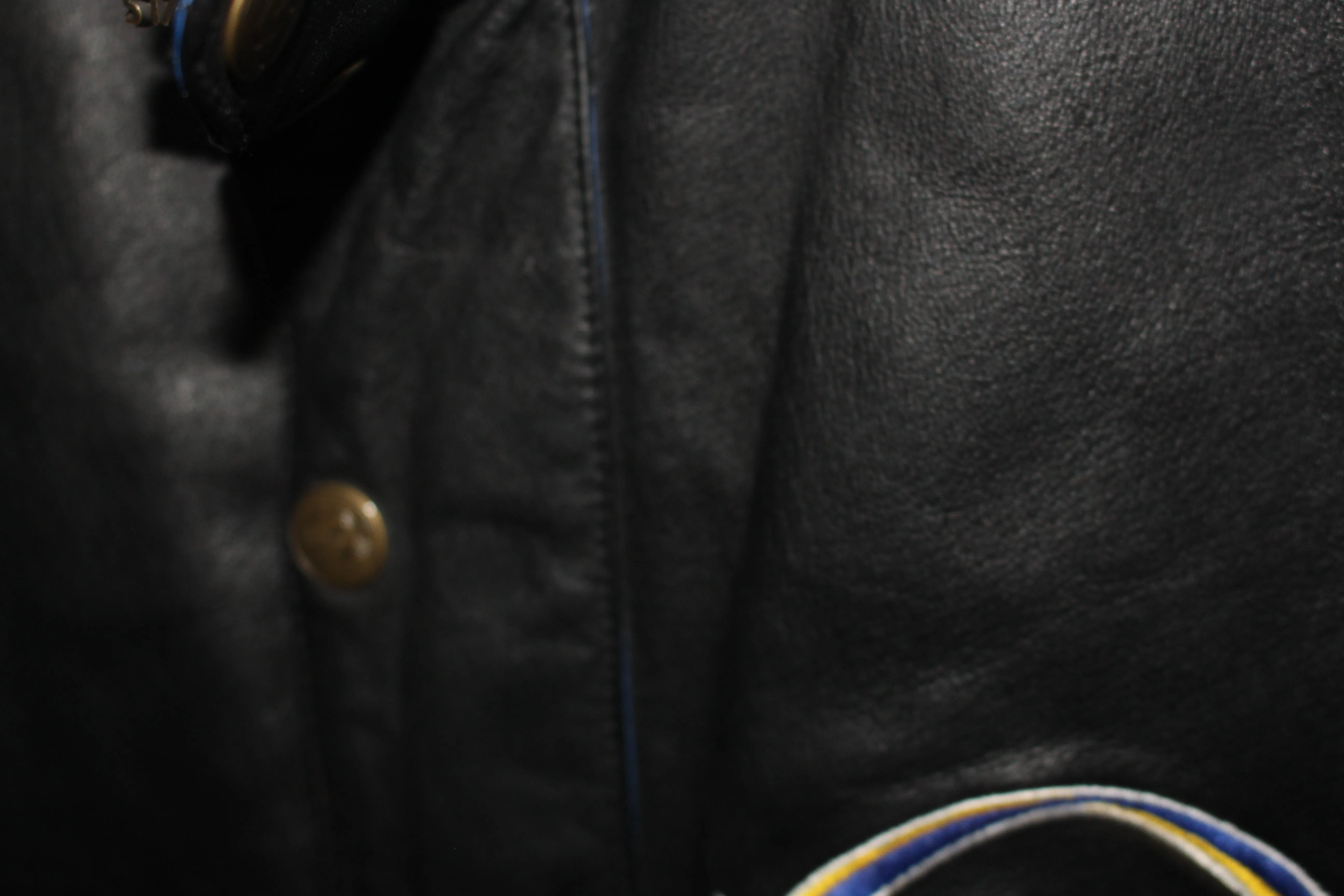 Rare St Louis Rams Pro Line Starter Leather Jacket (L)