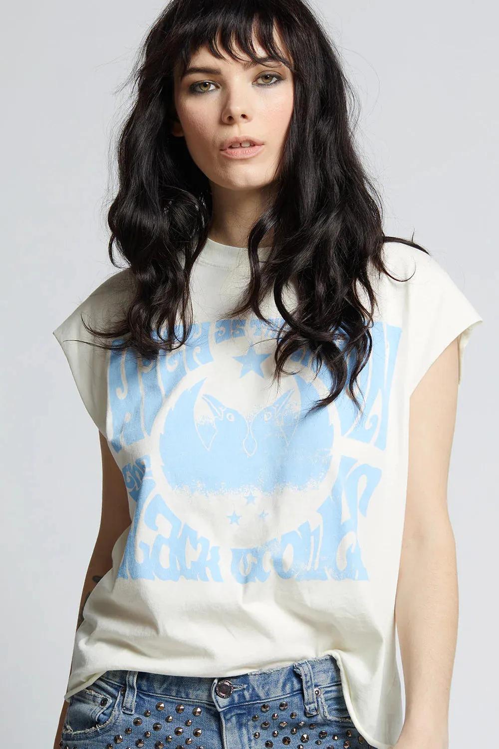 Recycled Karma The Black Crowes Cut Sleeve Tee