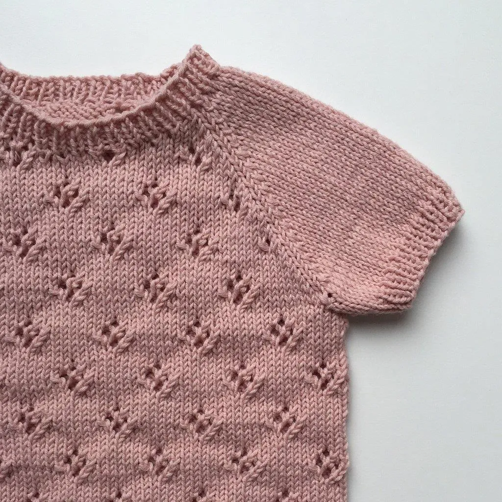 Rigmor's Summer Blouse by PetiteKnit, No 21 knitting kit