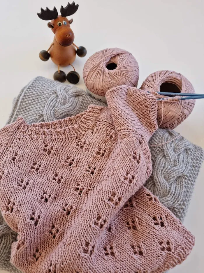 Rigmor's Summer Blouse by PetiteKnit, No 21 knitting kit