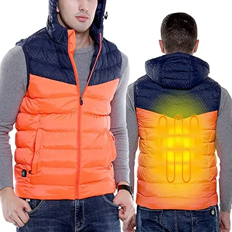 Stitched Heated Down Vest