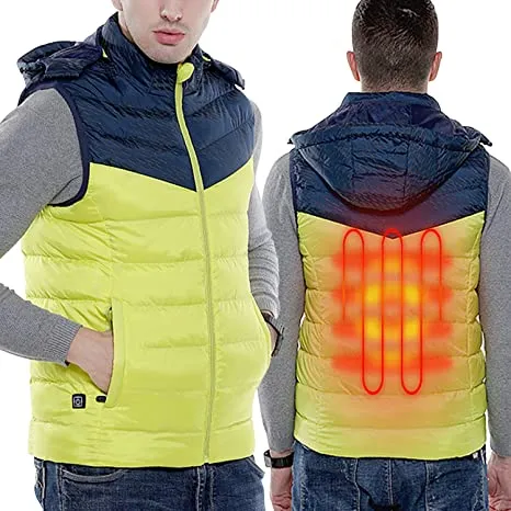 Stitched Heated Down Vest