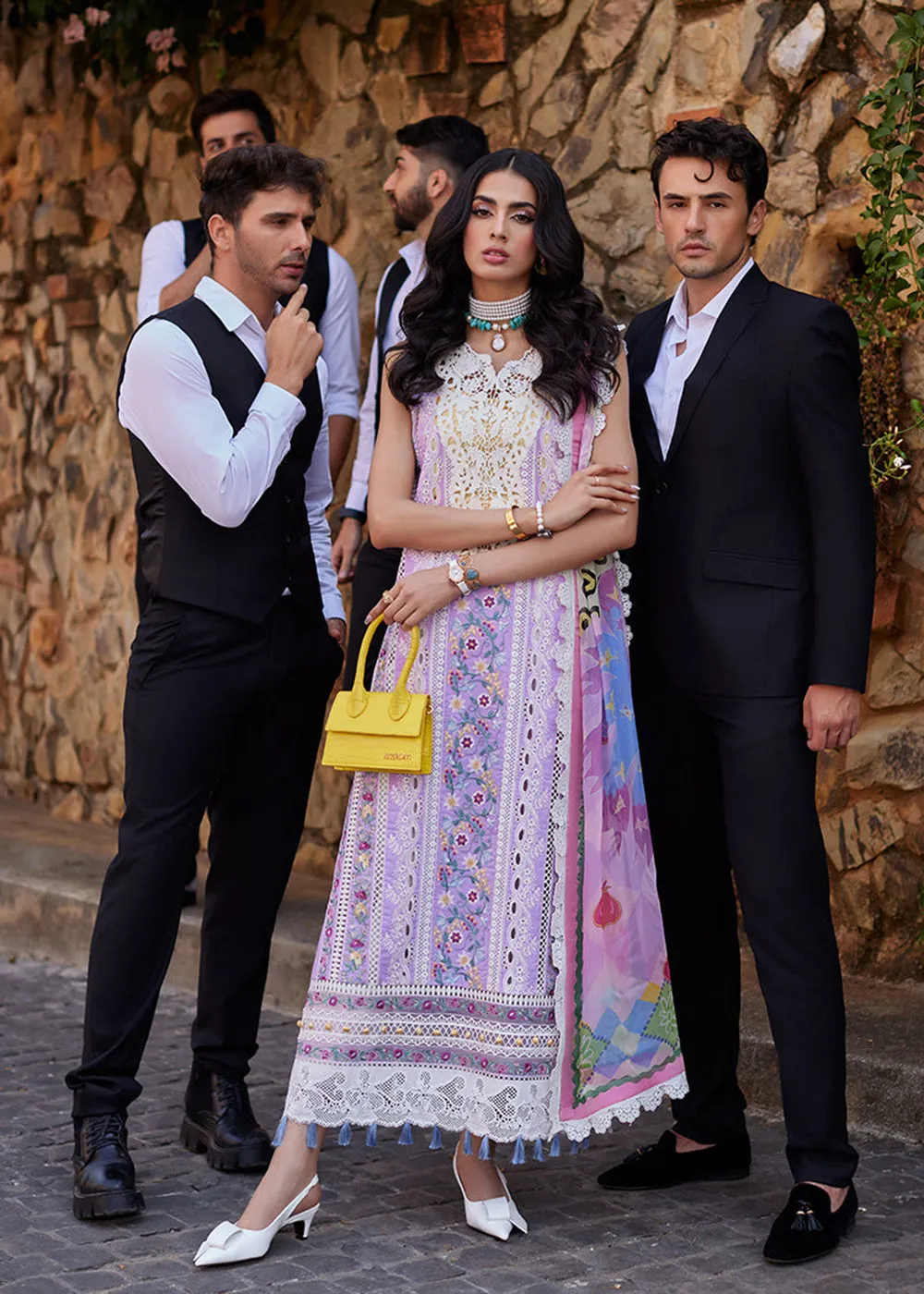 Te Amo Luxury Lawn '24 by Mushq | AMALFI ALURE