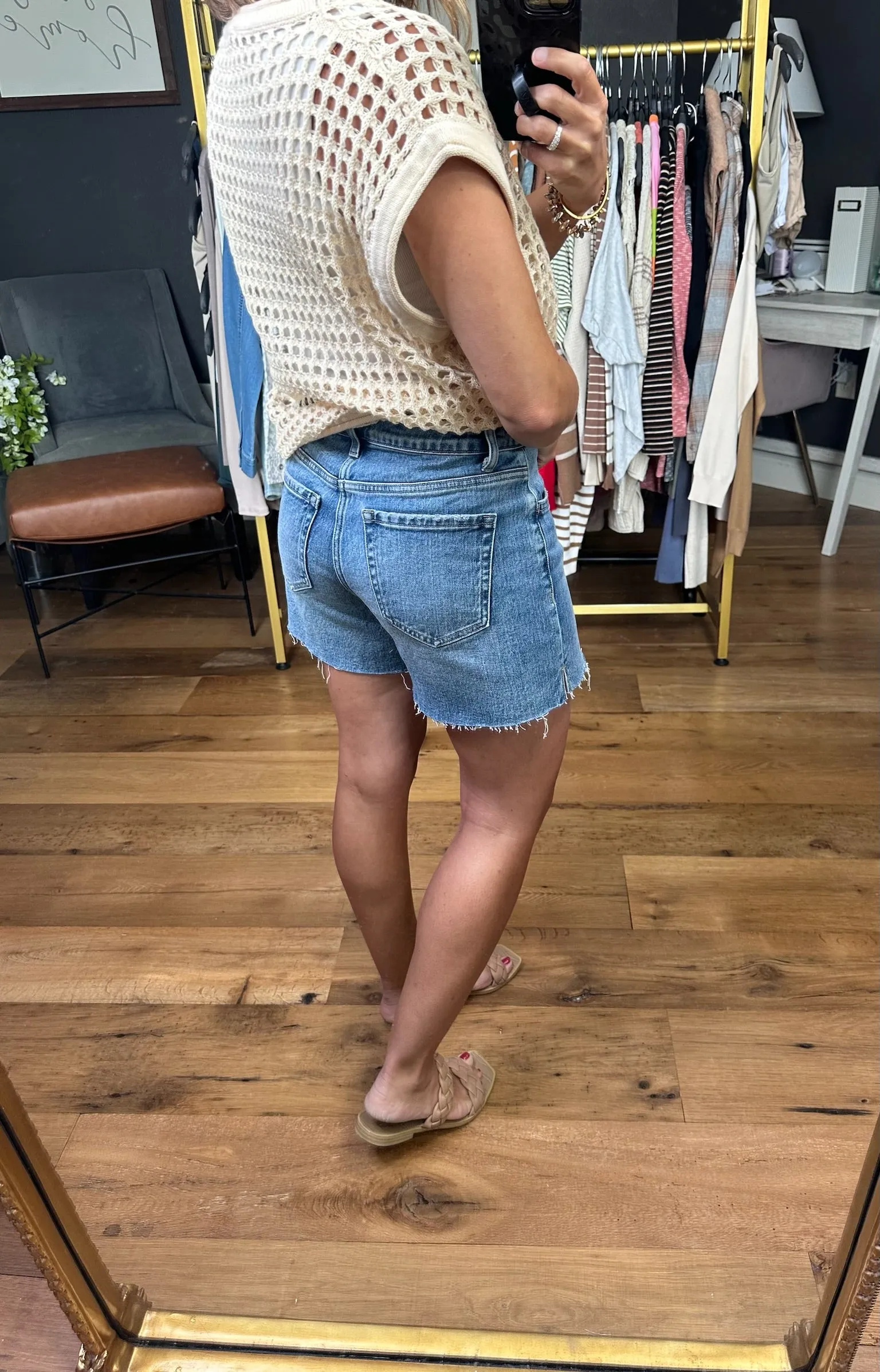 The Sydney High-Rise Denim Short