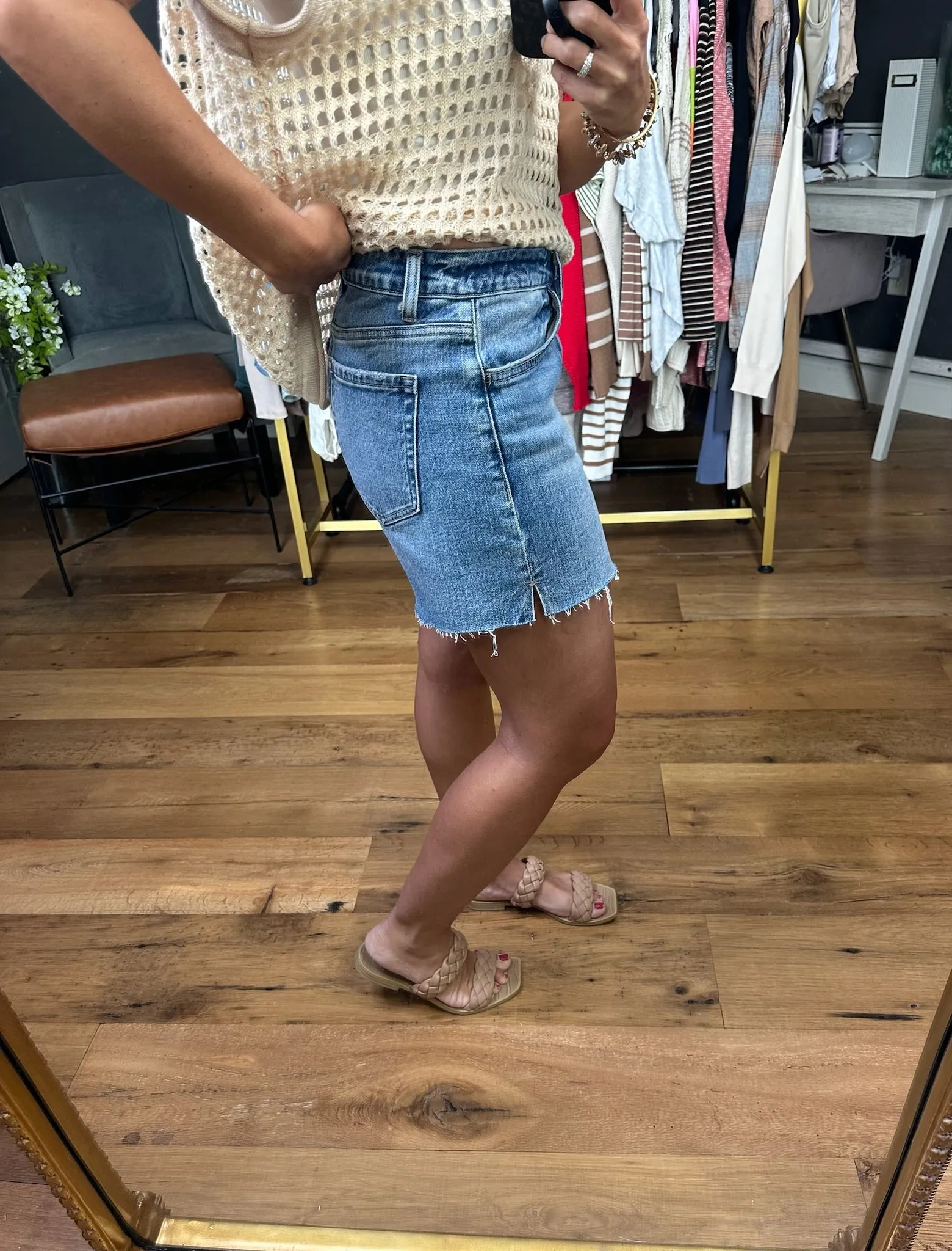 The Sydney High-Rise Denim Short
