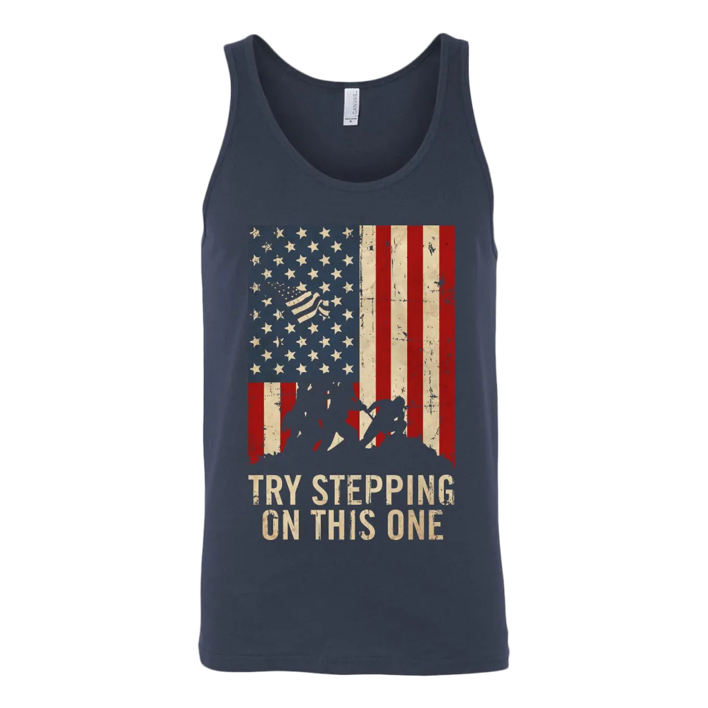Try Stepping On This One Tank Top