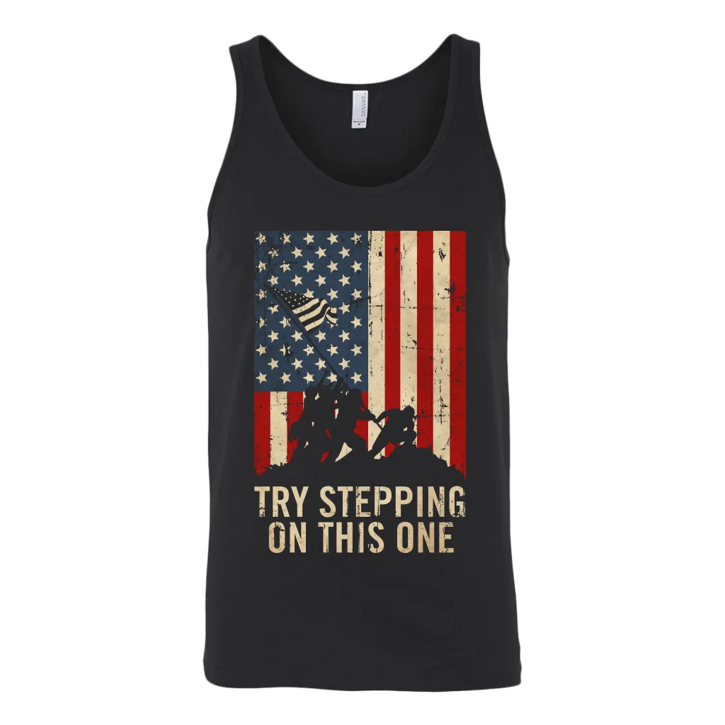 Try Stepping On This One Tank Top