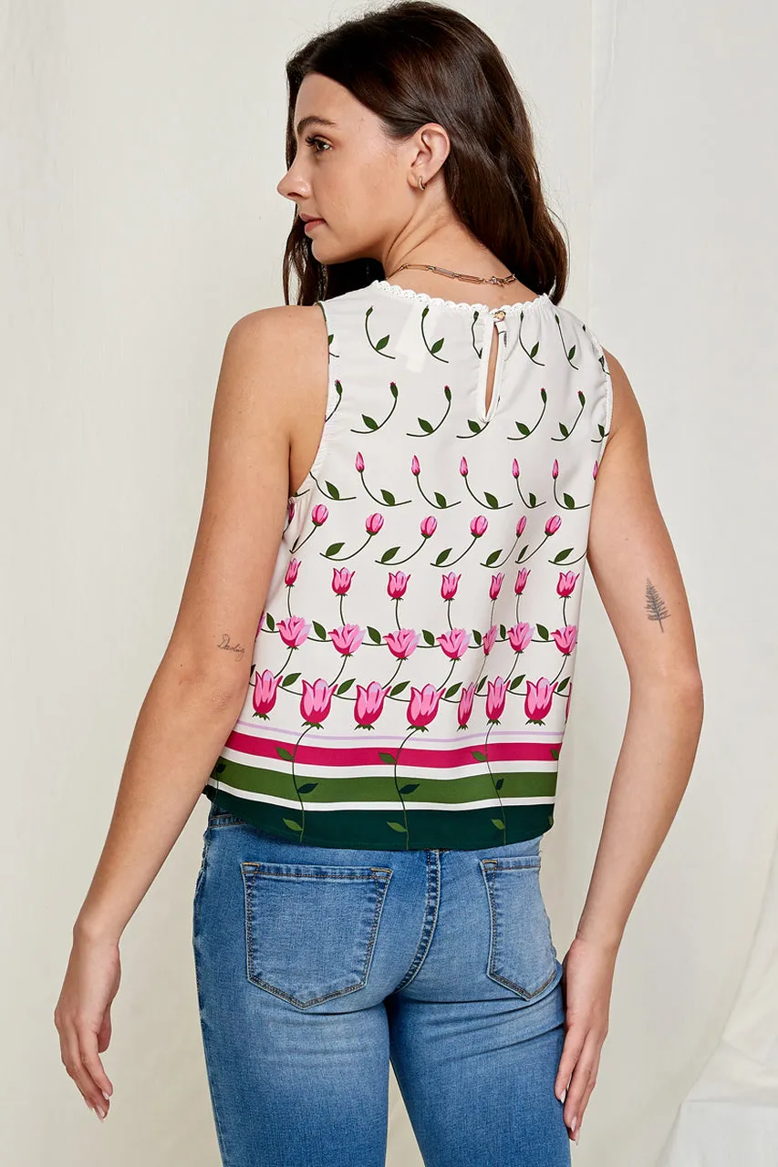Tulip Sleeveless Top