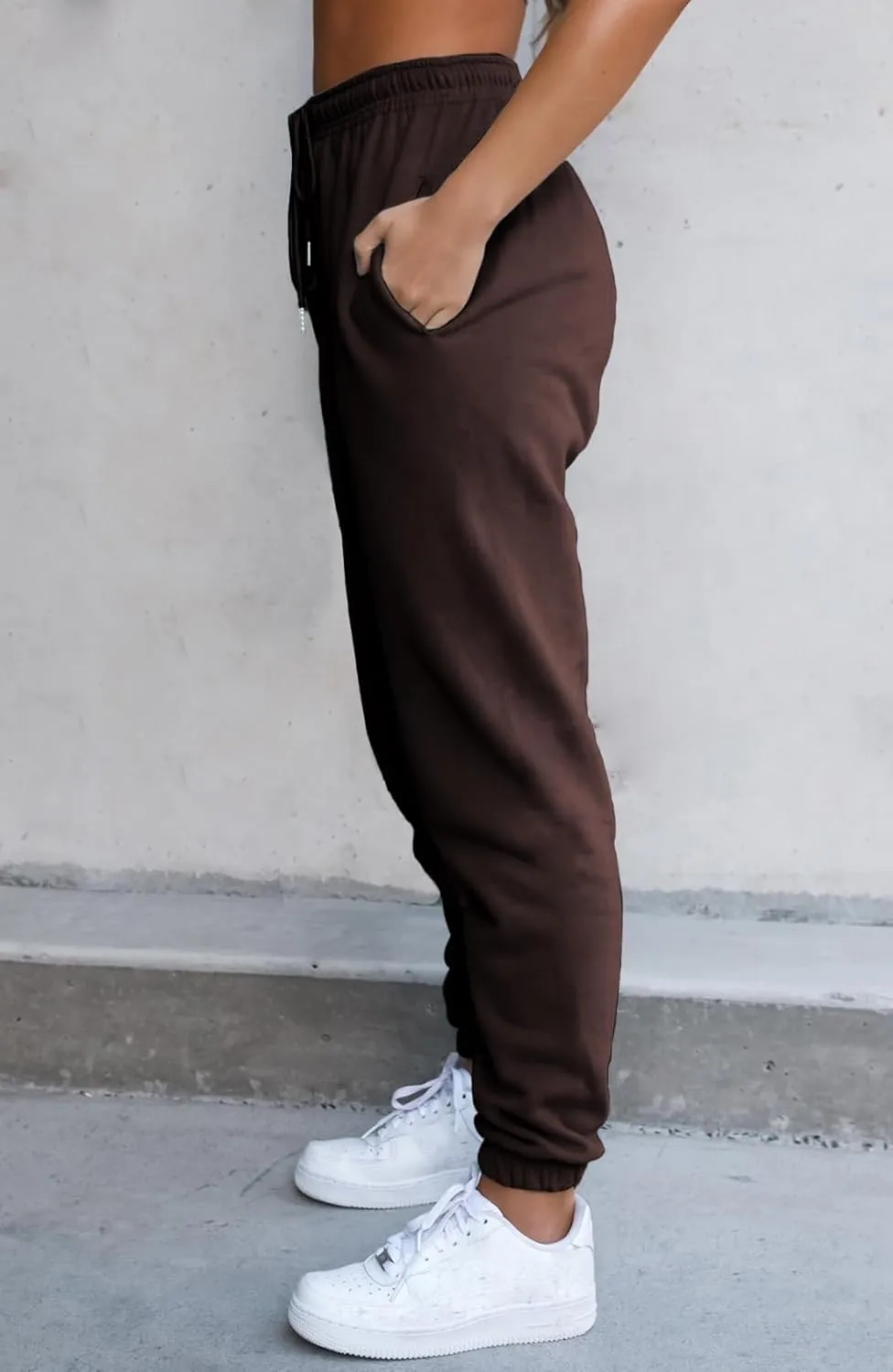 Waitfairy Sweatpants Women - Joggers for Women High Waist Baggy Sweat Pants for Womens Joggers with Pockets