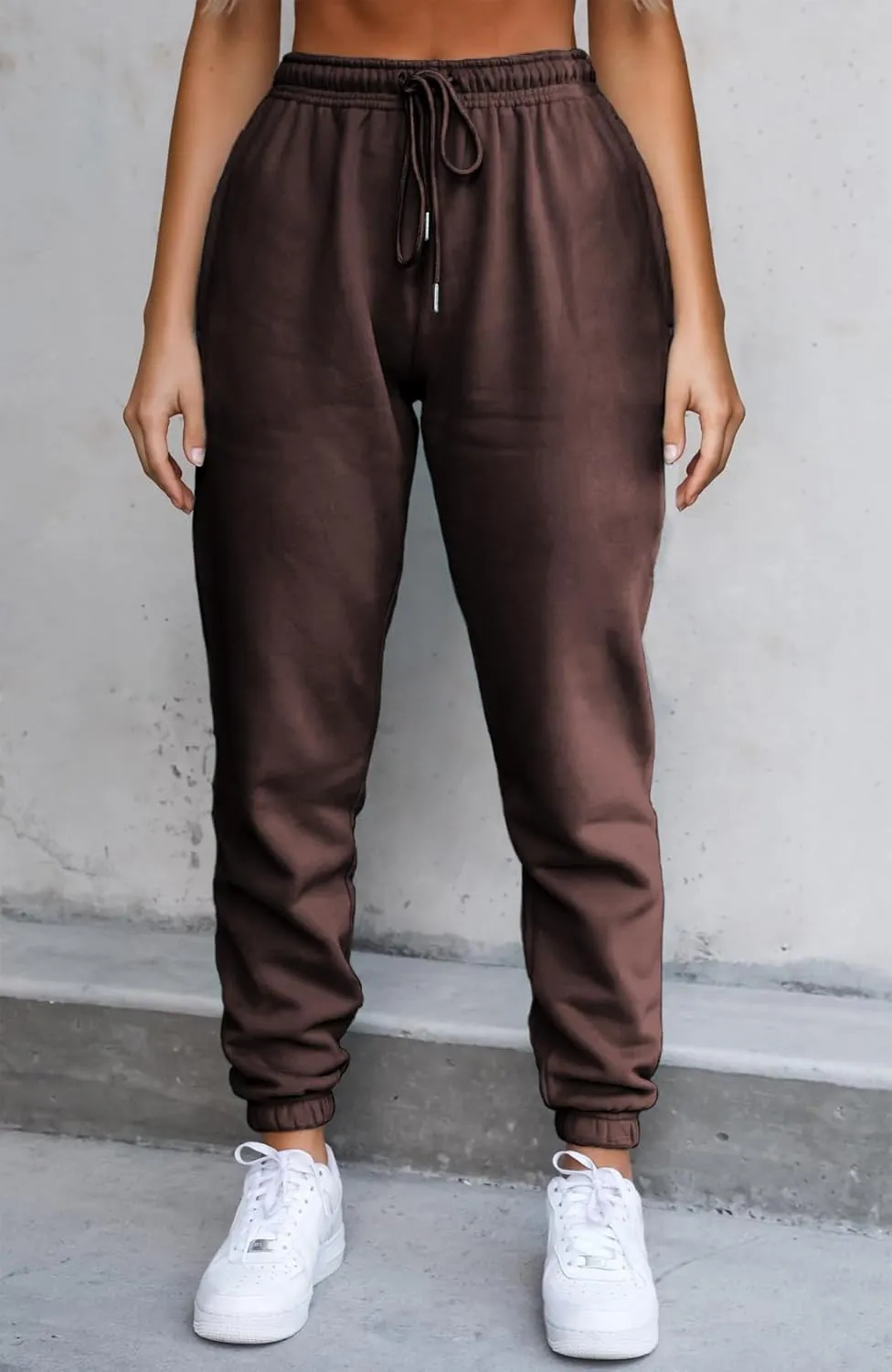 Waitfairy Sweatpants Women - Joggers for Women High Waist Baggy Sweat Pants for Womens Joggers with Pockets
