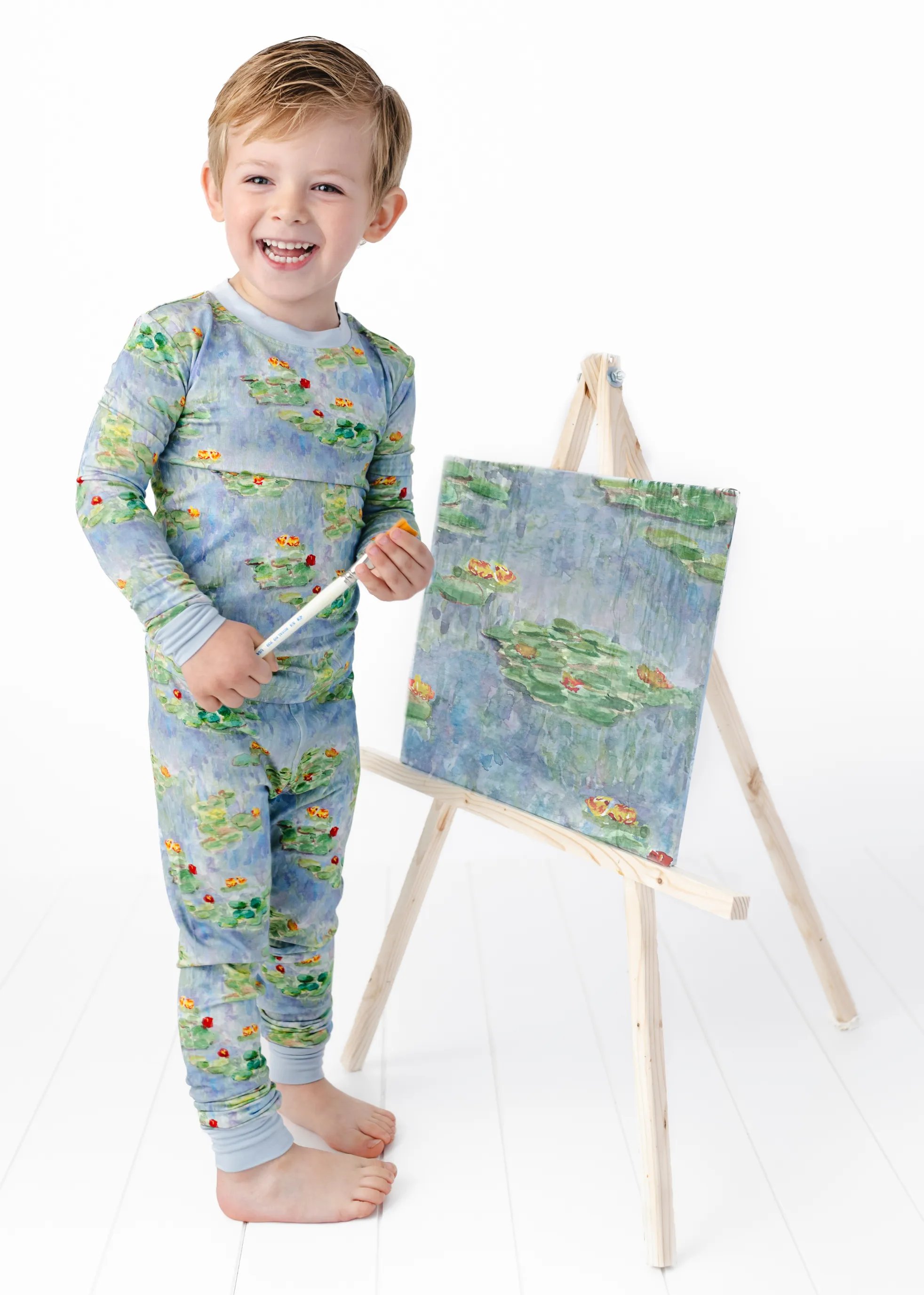 Water Lilies Bamboo Jammies
