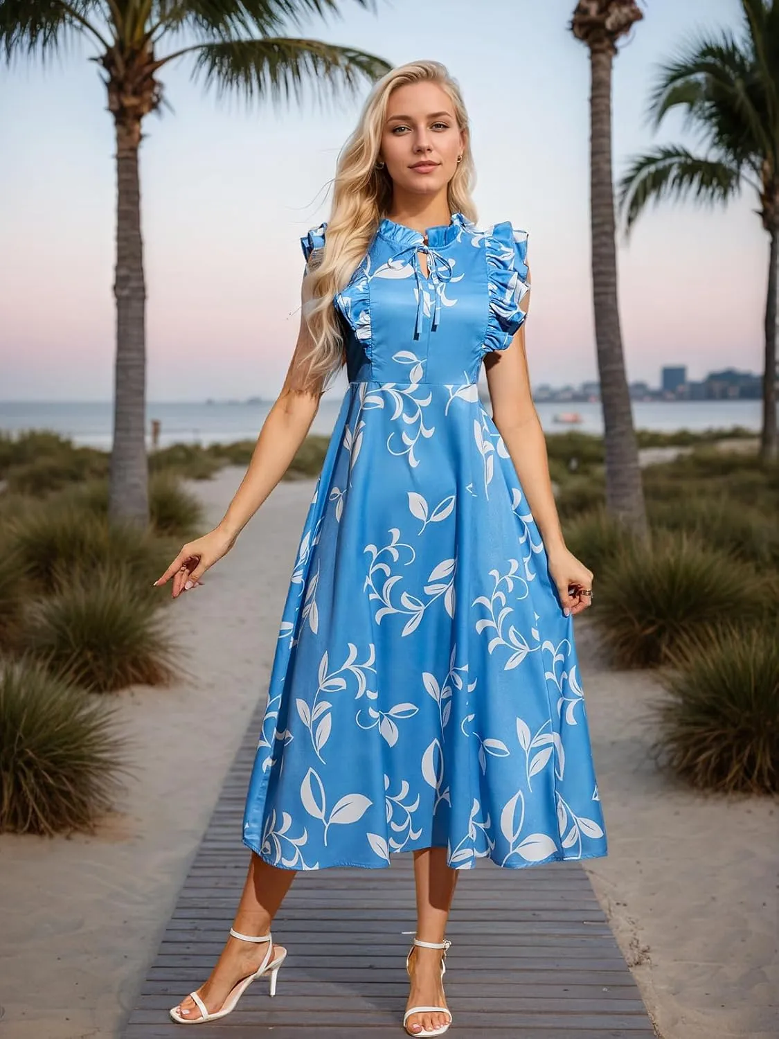 Women's 2025 Summer Formal Dresses Elegant Evening Party Cocktail Sexy Ruched Wedding Guest Maxi Dress