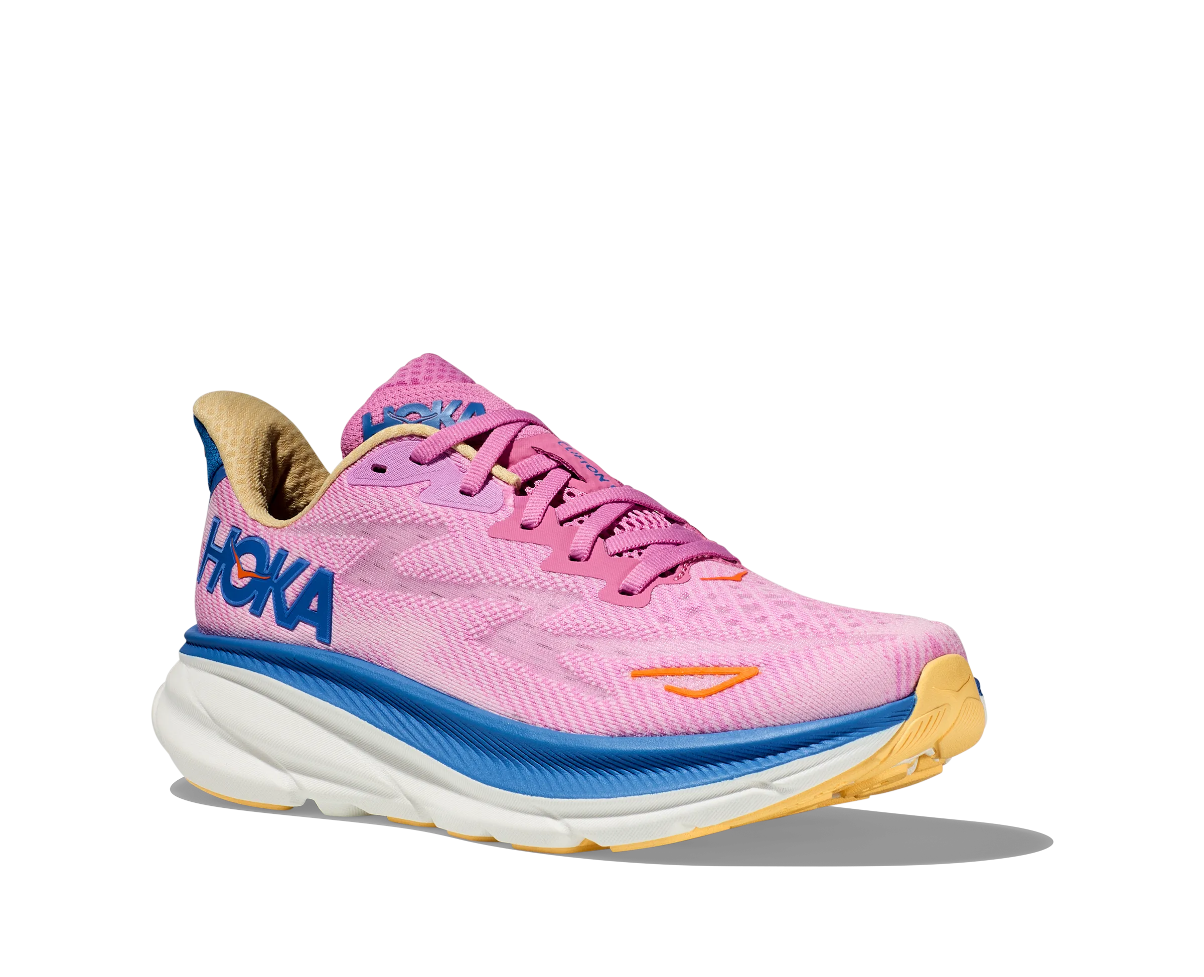 Women's Hoka One One Clifton 9 Color: Cyclamen/ Sweet Lilac