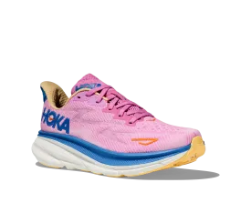 Women's Hoka One One Clifton 9 Color: Cyclamen/ Sweet Lilac